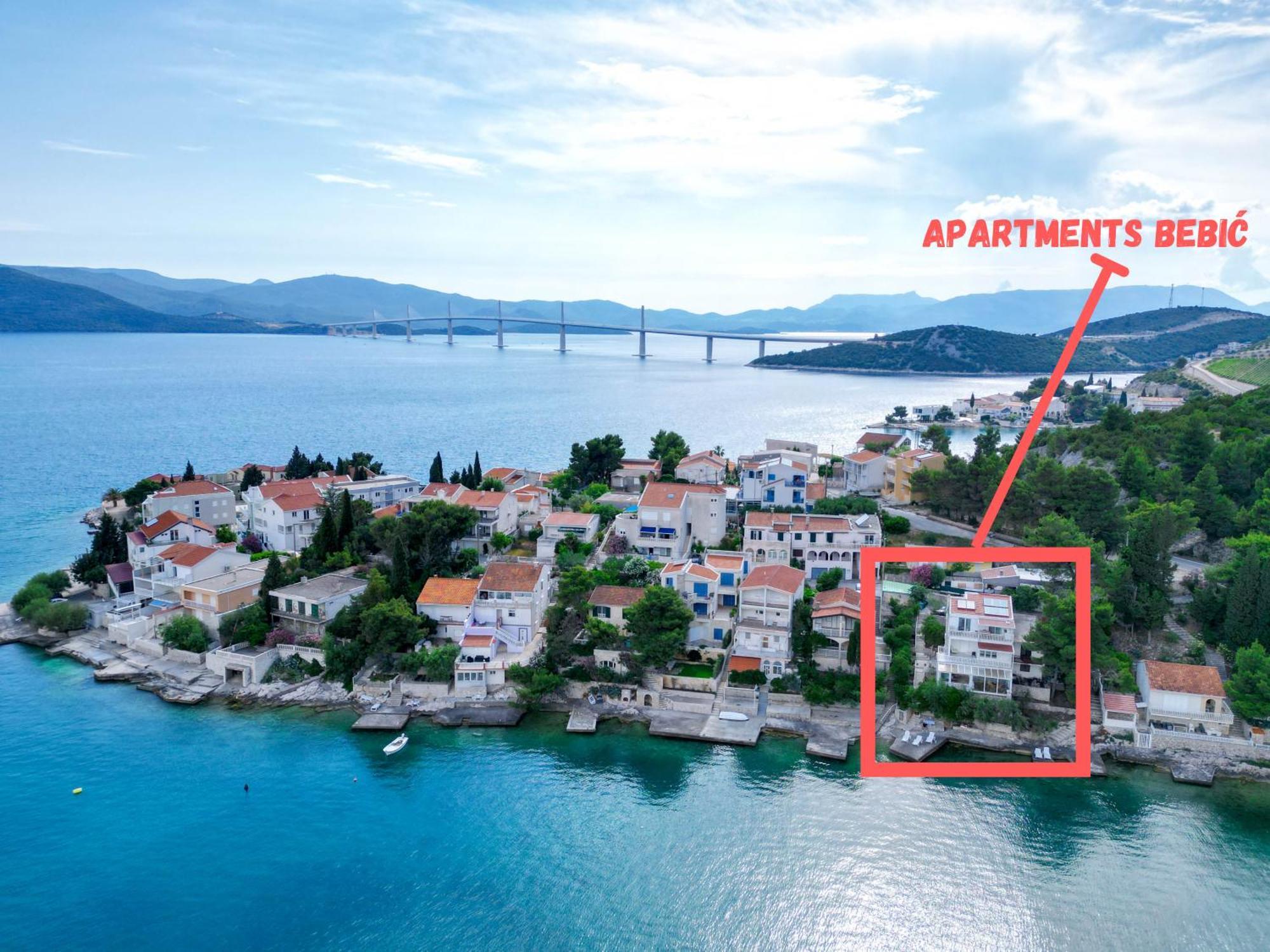 Apartman Bebic Клек Экстерьер фото